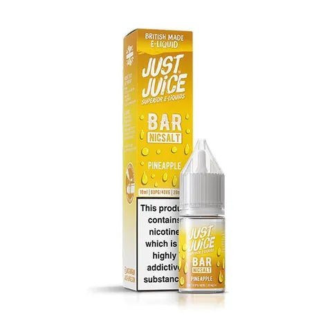 Buy Bulk Just Juice Bar Nic Salt 10ml E - Liquid Box of 10 - Vape Wholesale Mcr