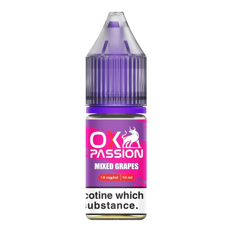 Buy Bulk Oxva OX Passion Nic Salt 10ml E - liquids Box of 10 - Vape Wholesale Mcr