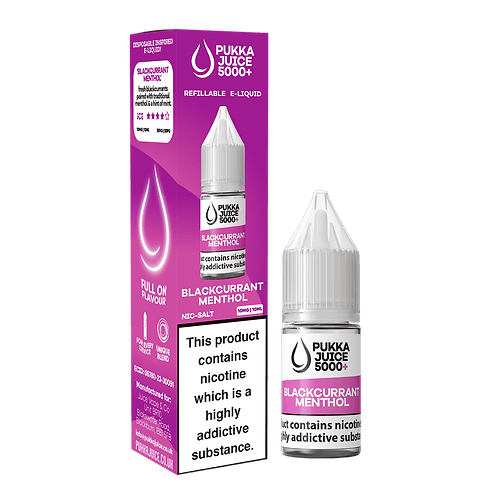 Buy Bulk Pukka Juice 5000+ Nic Salts 10ml - Box of 10 - Vape Wholesale Mcr