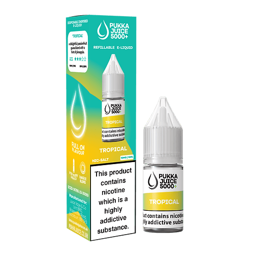 Buy Bulk Pukka Juice 5000+ Nic Salts 10ml - Box of 10 - Vape Wholesale Mcr