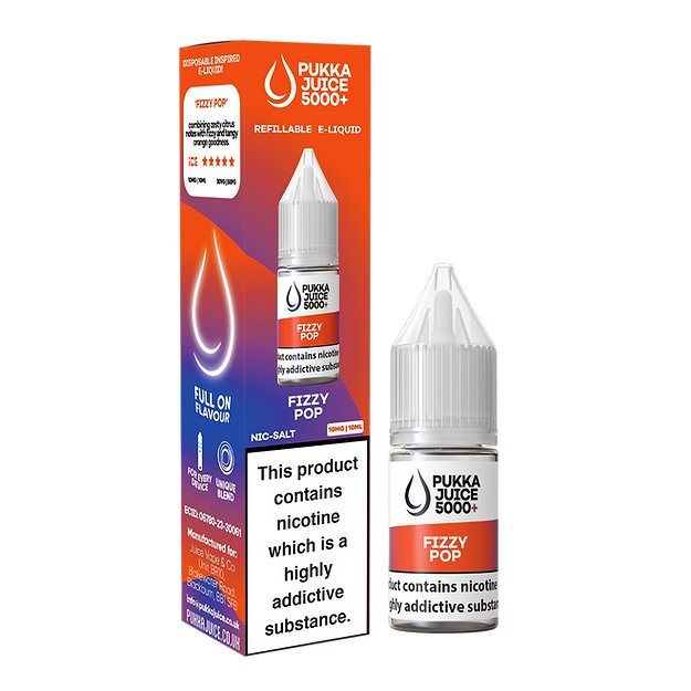 Buy Bulk Pukka Juice 5000+ Nic Salts 10ml - Box of 10 - Vape Wholesale Mcr