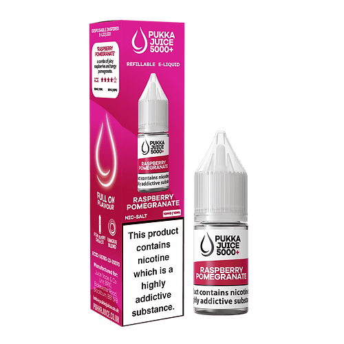 Buy Bulk Pukka Juice 5000+ Nic Salts 10ml - Box of 10 - Vape Wholesale Mcr