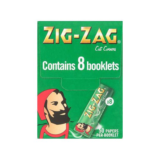 Buy Bulk Zig Zag Green 8 Paper - Vape Wholesale Mcr