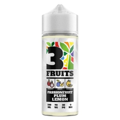 Buy Bulk 3 Fruits 100ml Shortfill - Vape Wholesale Mcr