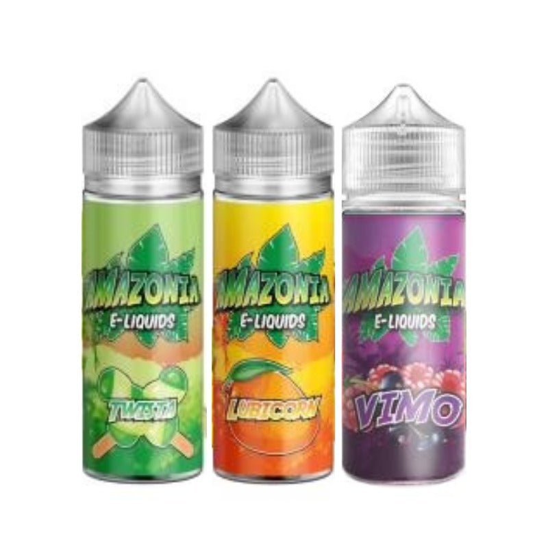 Buy Bulk Amazonia 100ml Shortfill - Vape Wholesale Mcr