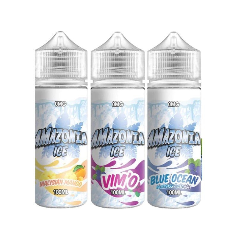 Buy Bulk Amazonia Ice 100ml Shortfill - Vape Wholesale Mcr
