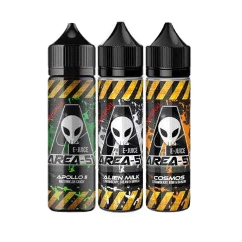 Buy Bulk Area 51 50ml Shortfill - Vape Wholesale Mcr