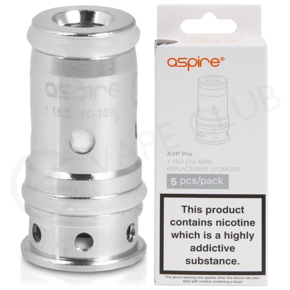 Buy Bulk Aspire AVP Coils - Pack of 5 - Vape Wholesale Mcr