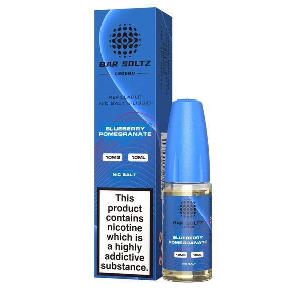Buy Bulk Bar Soltz Legend Nic Salts 10ml E - liquids - Box of 10 - Vape Wholesale Mcr
