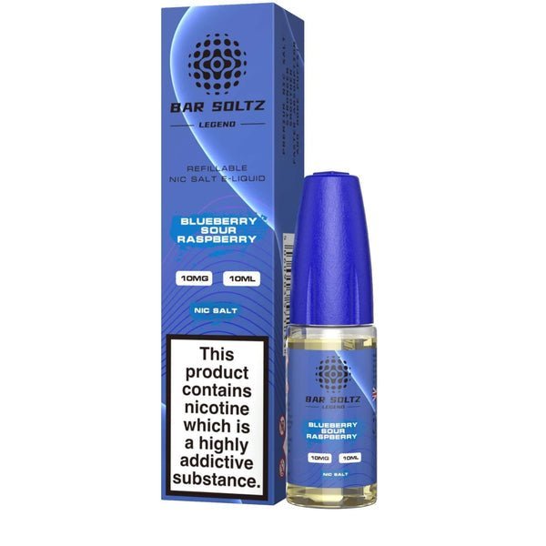 Buy Bulk Bar Soltz Legend Nic Salts 10ml E - liquids - Box of 10 - Vape Wholesale Mcr