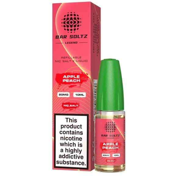 Buy Bulk Bar Soltz Legend Nic Salts 10ml E - liquids - Box of 10 - Vape Wholesale Mcr