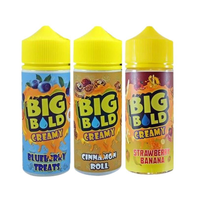 Buy Bulk Big Bold - Creamy 100ml Shortfill - Vape Wholesale Mcr