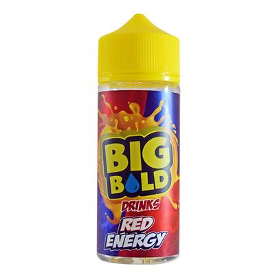 Buy Bulk Big Bold Drinks Red Energy 100ML Shortfill - Vape Wholesale Mcr