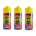 Buy Bulk Big Bold Drinks Red Energy 100ML Shortfill - Vape Wholesale Mcr