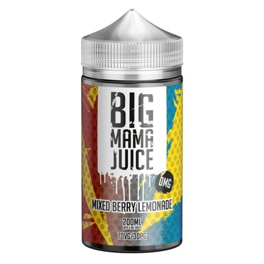 Buy Bulk Big Mama Juice 200ml Shortfill - Vape Wholesale Mcr