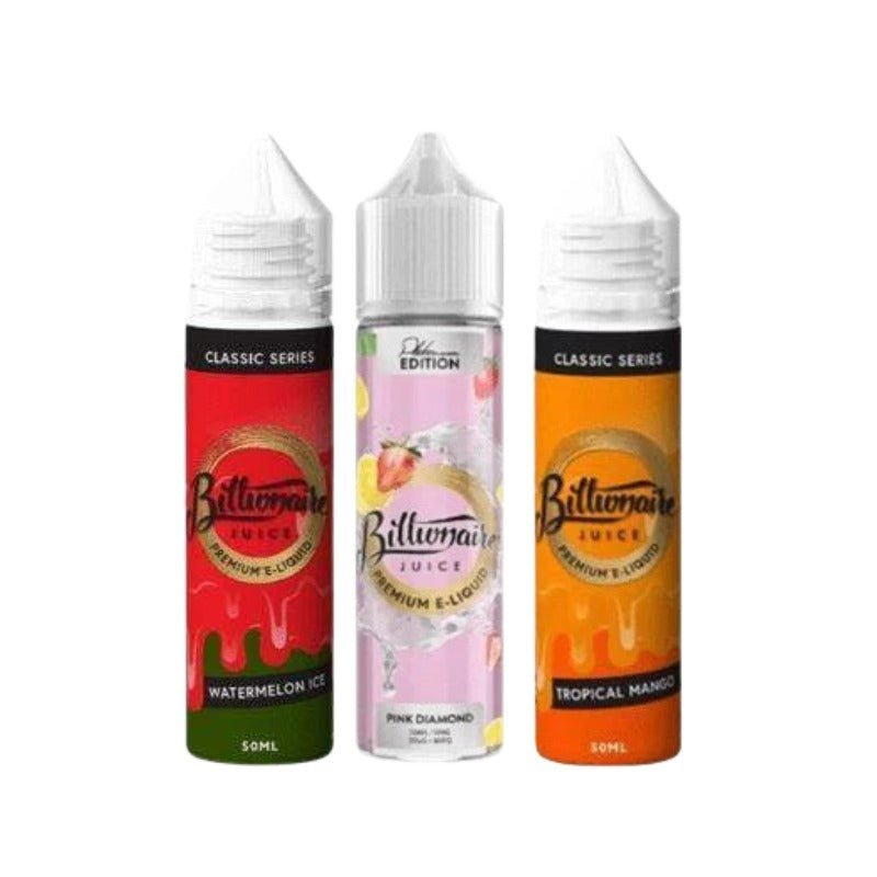 Buy Bulk Billionaire 50ml Shortfill - Vape Wholesale Mcr
