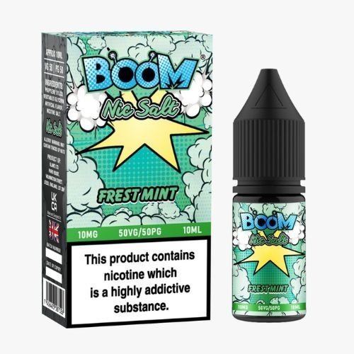 Buy Bulk Boom Nic Salts 10ml E - liquids - Box of 10 - Vape Wholesale Mcr