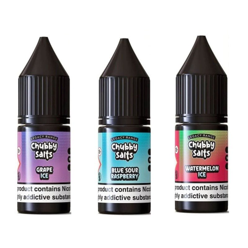 Buy Bulk Chubby Salt 10ml E - liquids Nic Salts - Box of 10 - Vape Wholesale Mcr