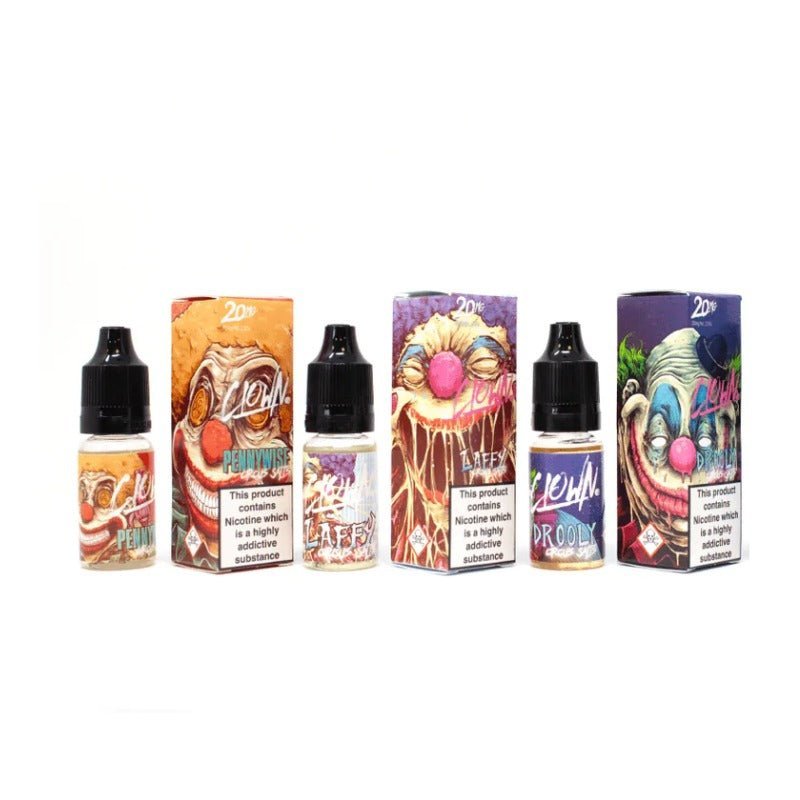 Buy Bulk Clown 10ML Nic Salt (Pack of 10) - Vape Wholesale Mcr
