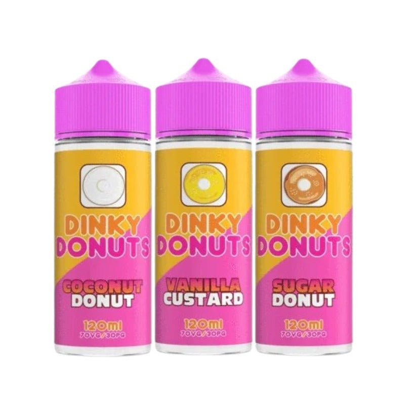 Buy Bulk Dinky Donuts 100ml Shortfill - Vape Wholesale Mcr