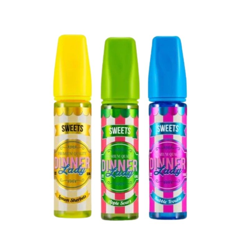 Buy Bulk Dinner Lady Sweets 50ml Shortfill - Vape Wholesale Mcr