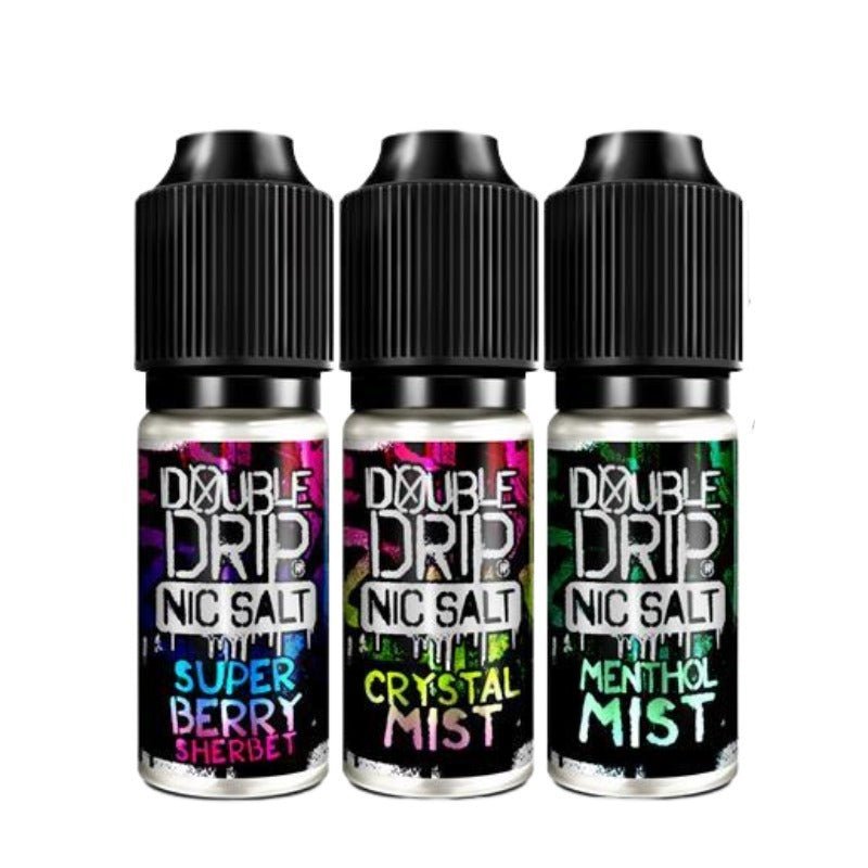 Buy Bulk Double Drip 10ML Nic Salt (Pack of 10) - Vape Wholesale Mcr