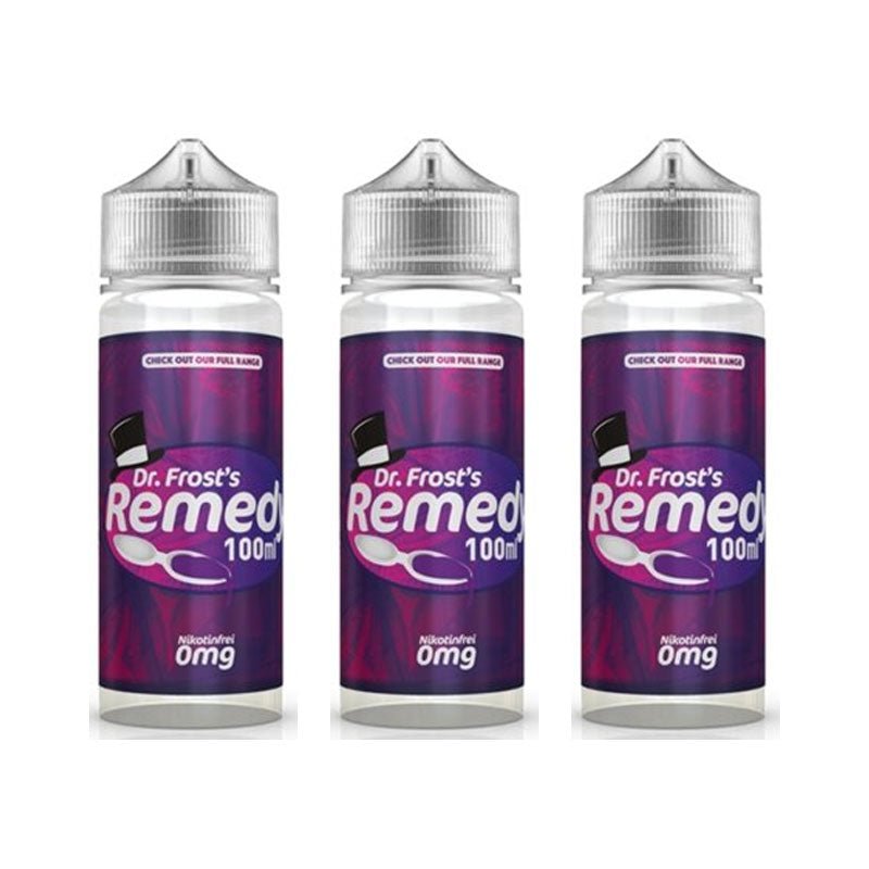 Buy Bulk Dr Frost's Remedy 100ml Shortfill - Vape Wholesale Mcr