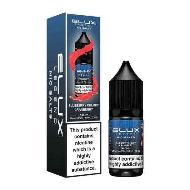 Buy Bulk Elux Nic Salts - 10ml E - liquids - Box of 10 - Vape Wholesale Mcr