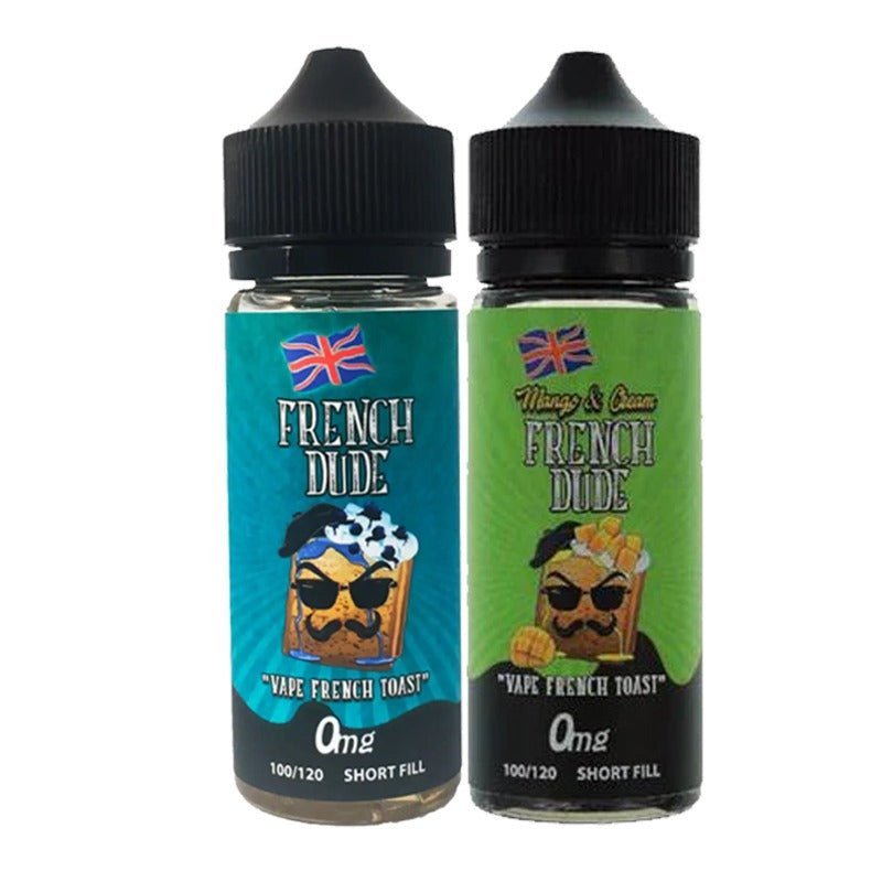 Buy Bulk French Dude 100ML Shortfill - Vape Wholesale Mcr