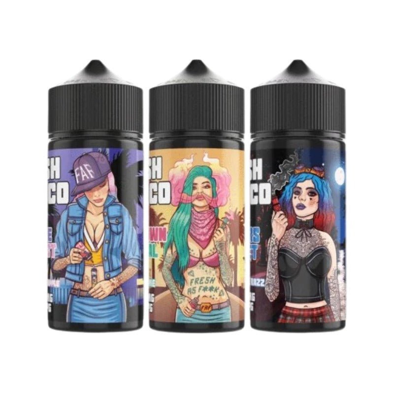 Buy Bulk Fresh Vape Co 100ml Shortfill - Vape Wholesale Mcr