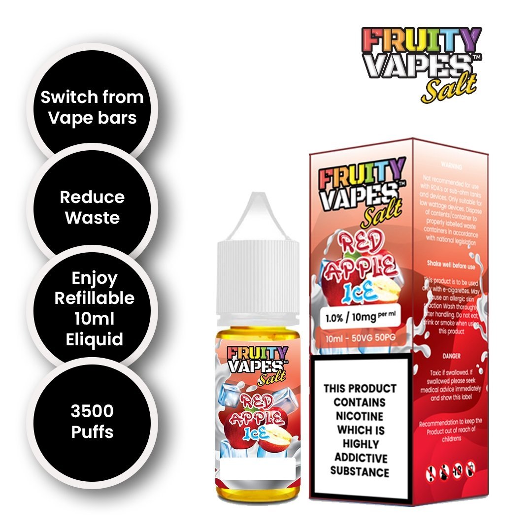 Buy Bulk Fruity Vapes Salt 10ml Nic Salts Box of 10 - Vape Wholesale Mcr