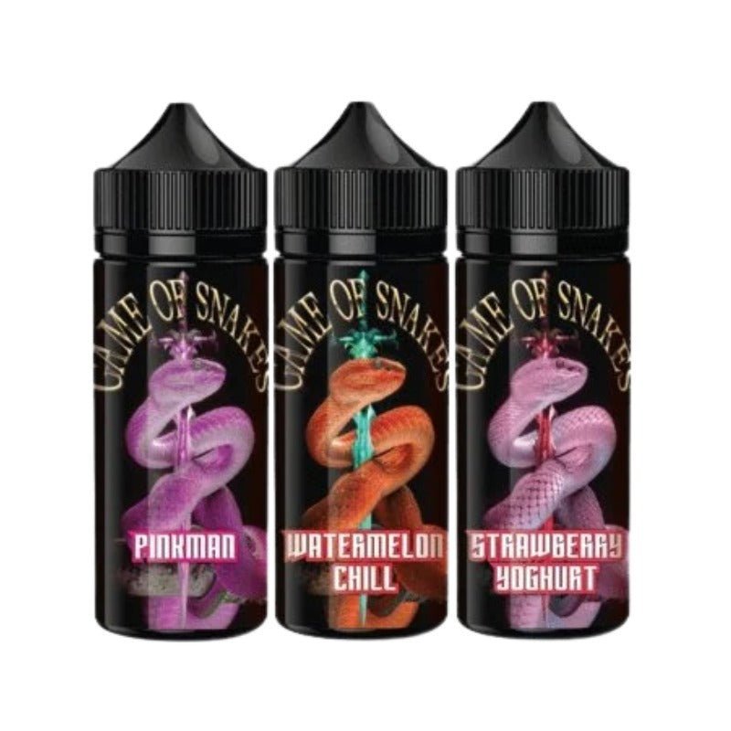 Buy Bulk Game of Snakes 100ML Shortfill - Vape Wholesale Mcr