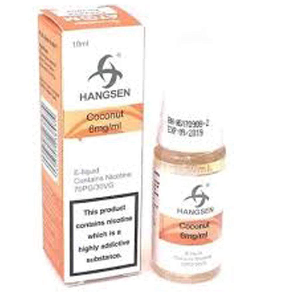 Buy Bulk Hangsen - Coconut - 10ml (Pack of 10) - Vape Wholesale Mcr