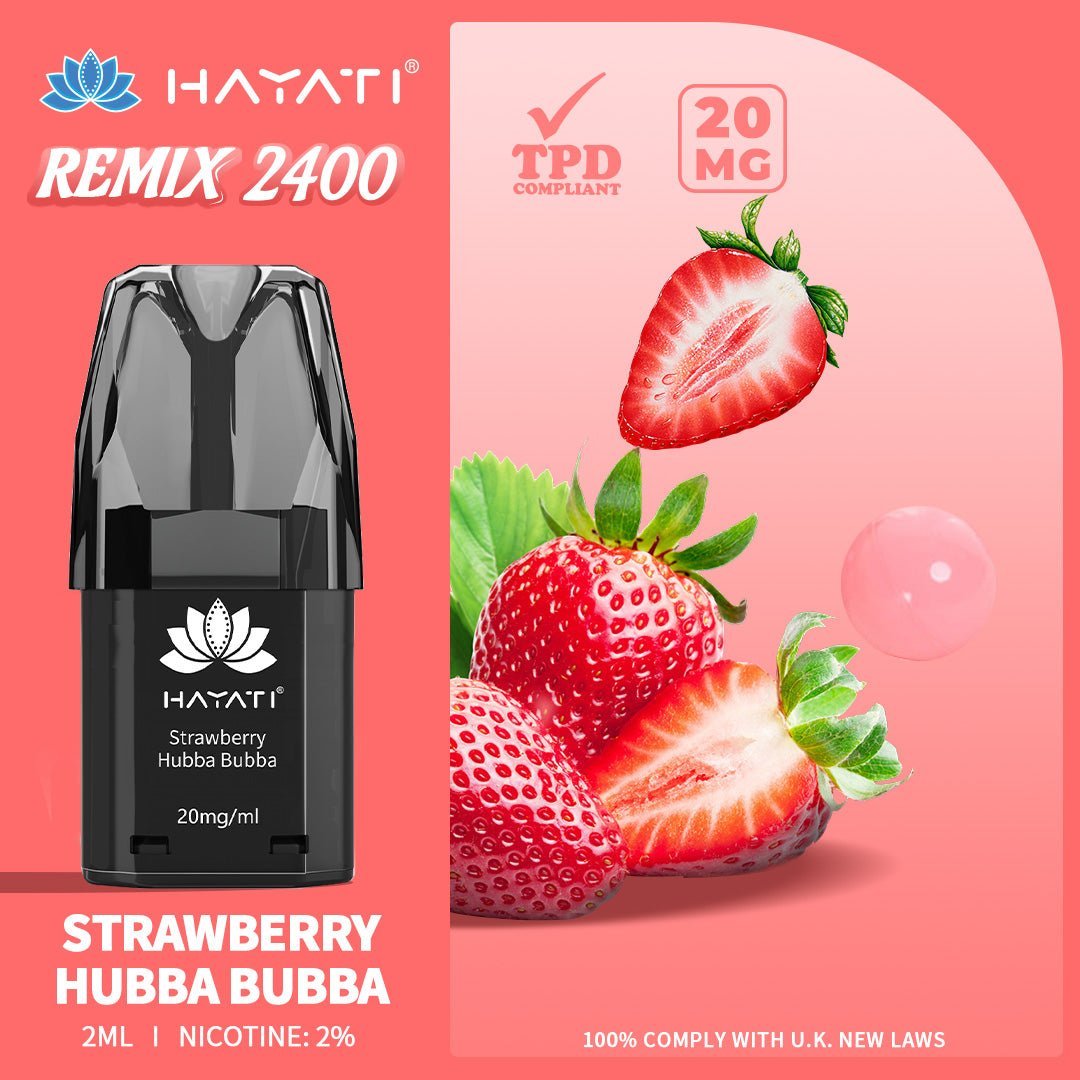 Buy Bulk Hayati Remix 2400 Puffs Replacement Pods - Vape Wholesale Mcr
