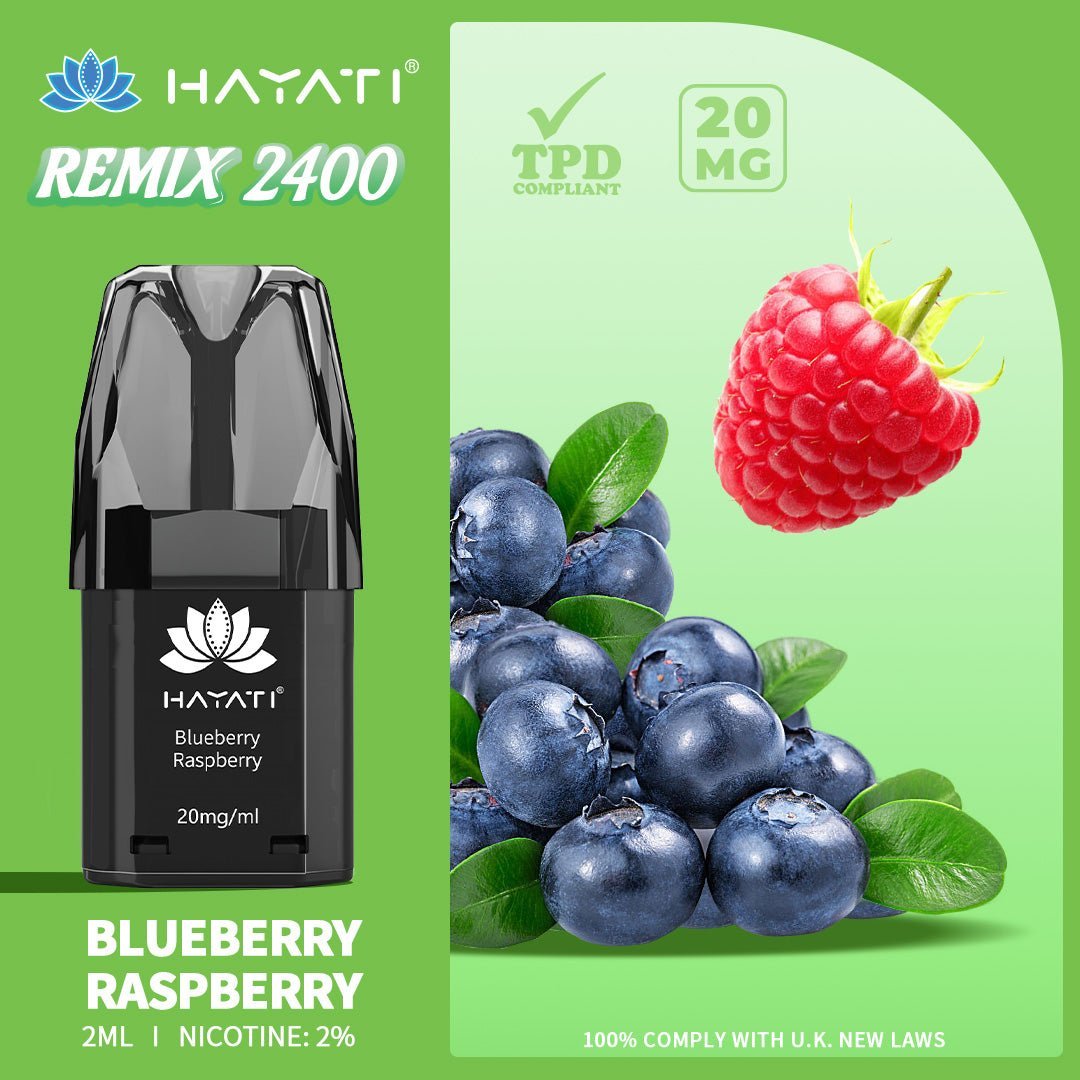 Buy Bulk Hayati Remix 2400 Puffs Replacement Pods - Vape Wholesale Mcr