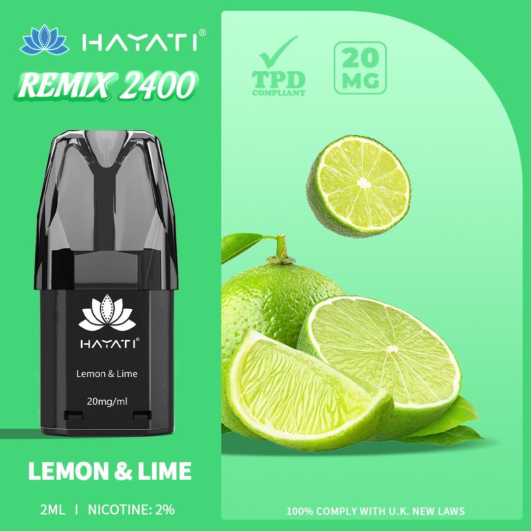 Buy Bulk Hayati Remix 2400 Puffs Replacement Pods - Vape Wholesale Mcr