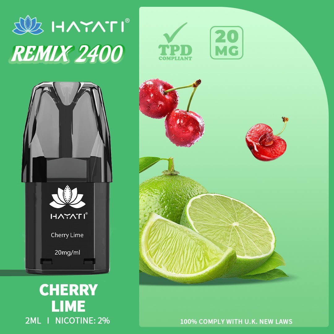 Buy Bulk Hayati Remix 2400 Puffs Replacement Pods - Vape Wholesale Mcr