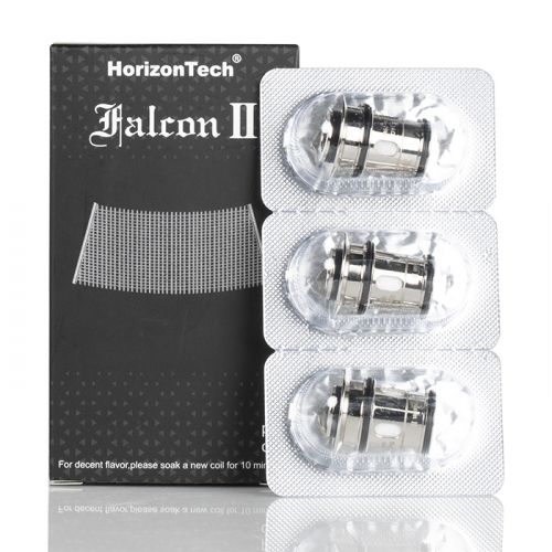 Buy Bulk HorizonTech Falcon II Coils - 0.14Ω - Pack of 3 - Vape Wholesale Mcr