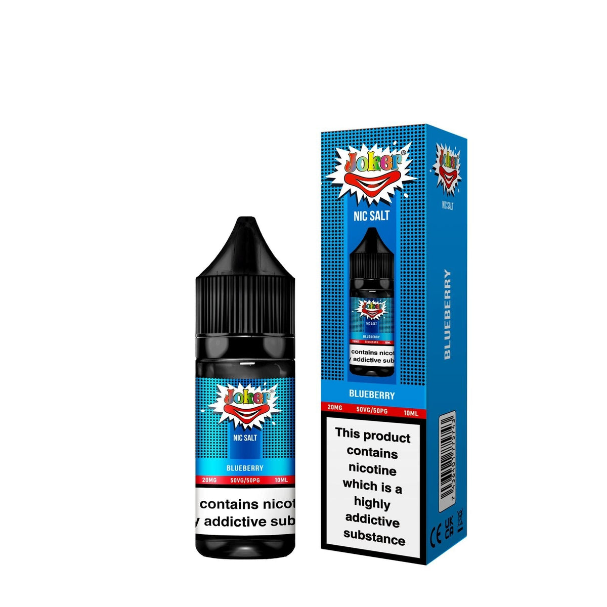 Buy Bulk Joker Nic Salt 10ml E - liquids - Box of 10 - Vape Wholesale Mcr