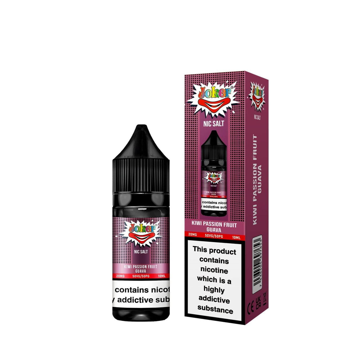 Buy Bulk Joker Nic Salt 10ml E - liquids - Box of 10 - Vape Wholesale Mcr