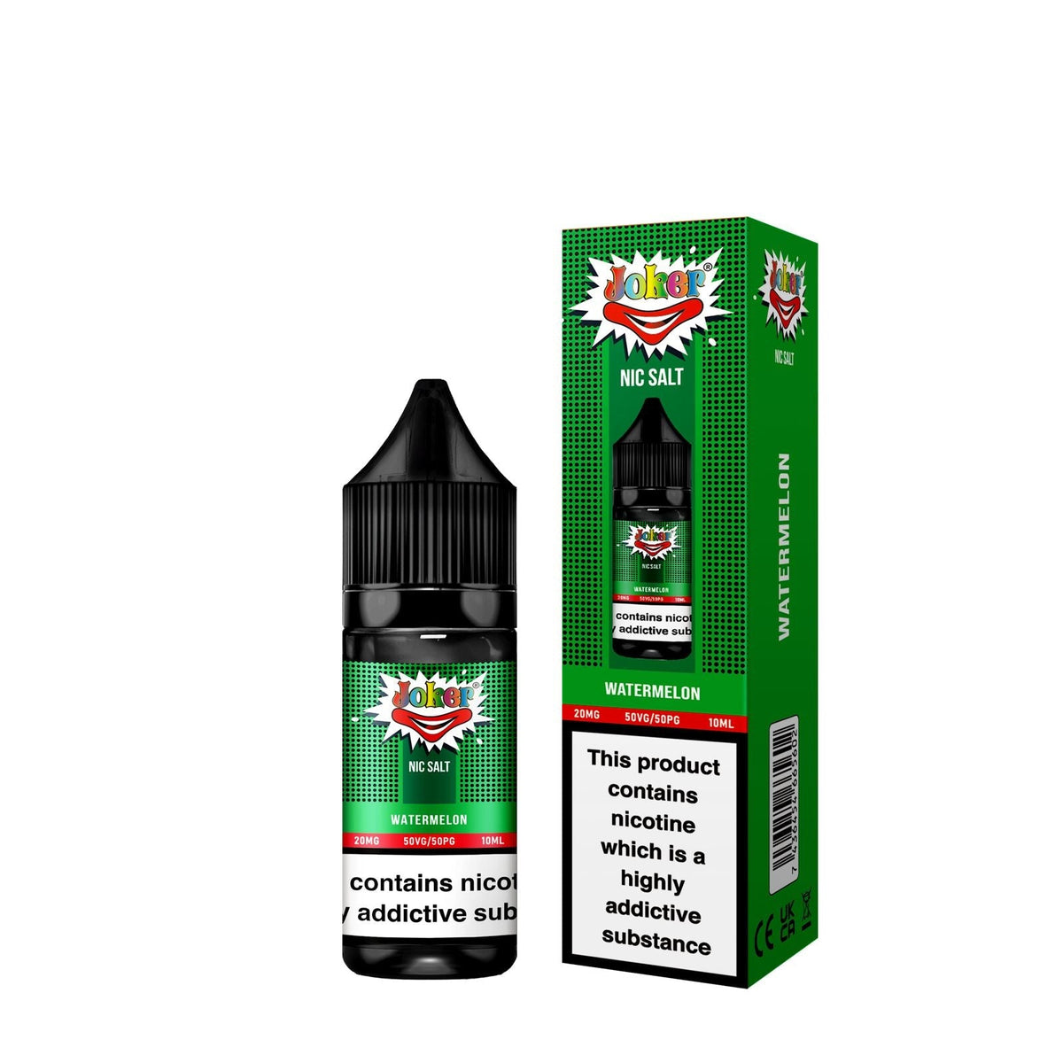 Buy Bulk Joker Nic Salt 10ml E - liquids - Box of 10 - Vape Wholesale Mcr