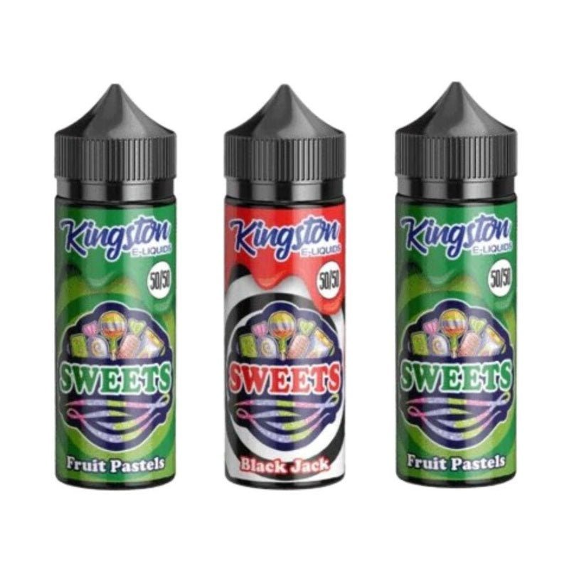 Buy Bulk Kingston 50/50 Sweets 100ML Shortfill - Vape Wholesale Mcr