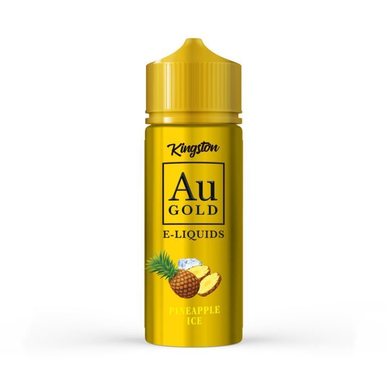 Buy Bulk Kingston AU Gold 100ml E - liquid Shortfill - Vape Wholesale Mcr