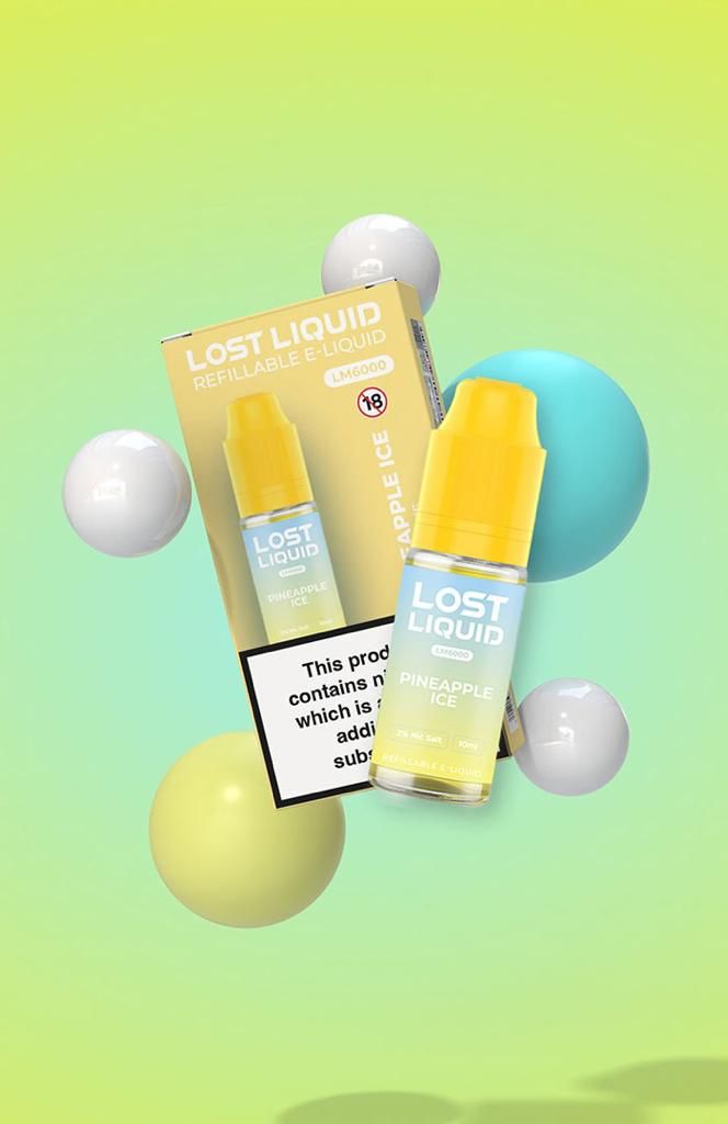 Buy Bulk Lost Liquid Nic Salt 10ml E - liquids (Box of 10) - Vape Wholesale Mcr