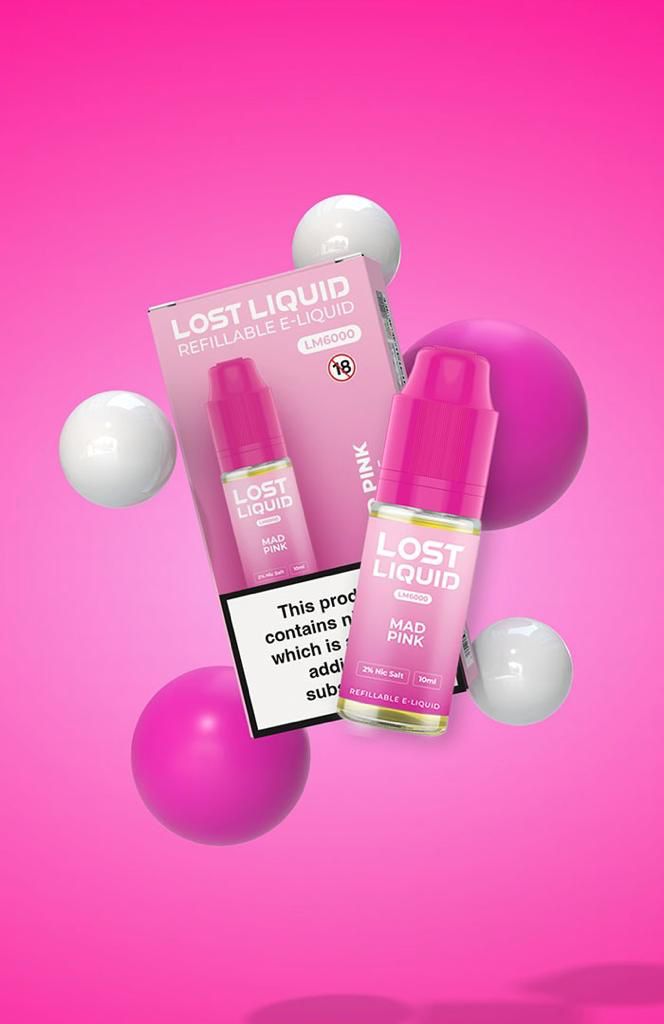 Buy Bulk Lost Liquid Nic Salt 10ml E - liquids (Box of 10) - Vape Wholesale Mcr