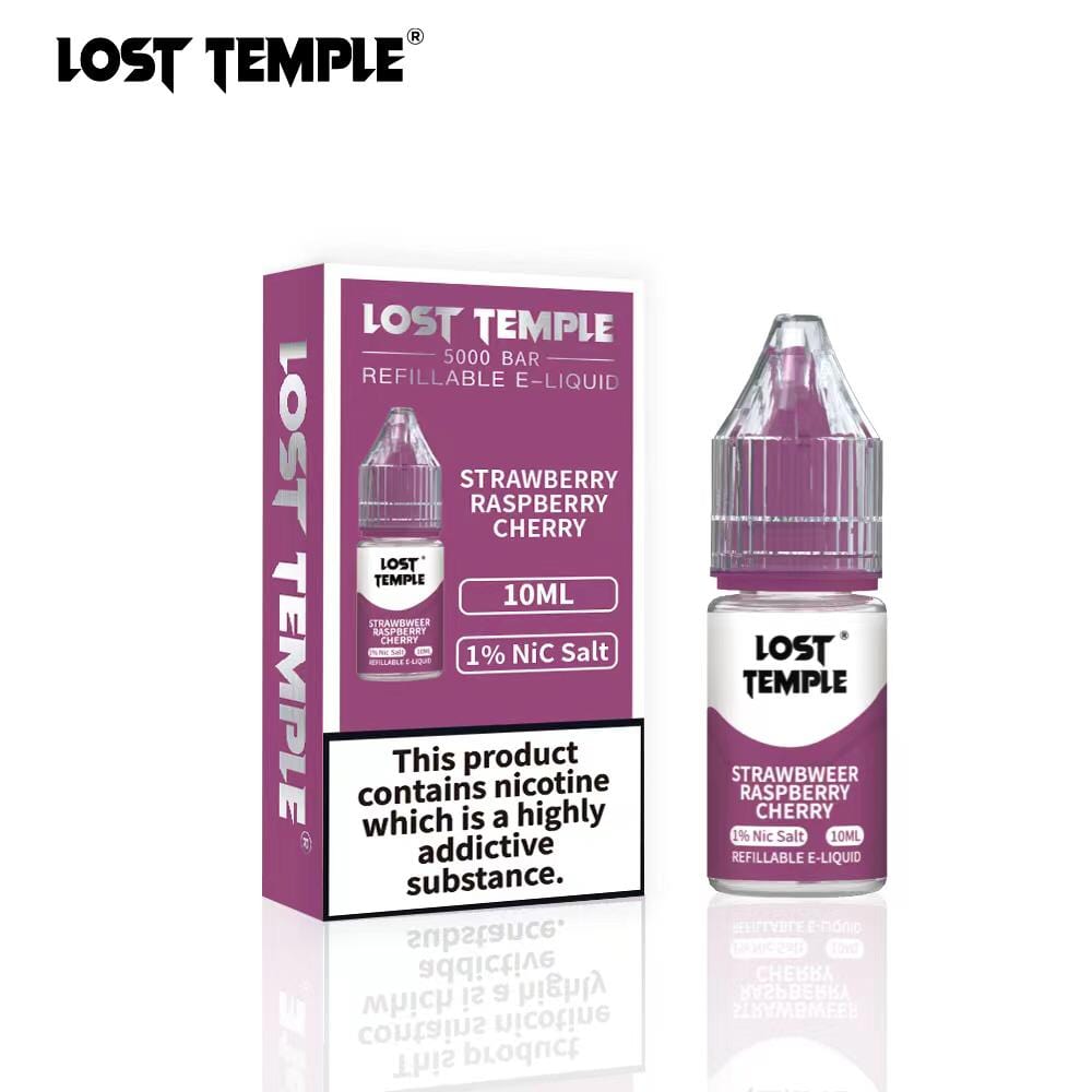 Buy Bulk Lost Temple Nic Salts 10ml - Box of 10 - Vape Wholesale Mcr