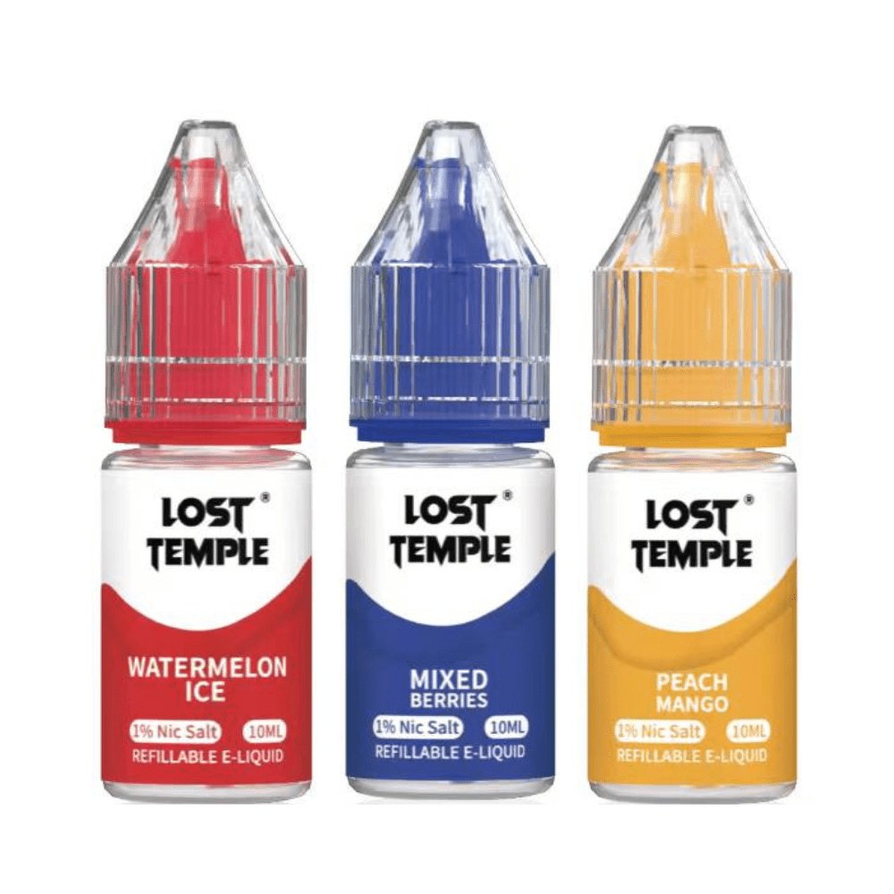 Buy Bulk Lost Temple Nic Salts 10ml - Box of 10 - Vape Wholesale Mcr