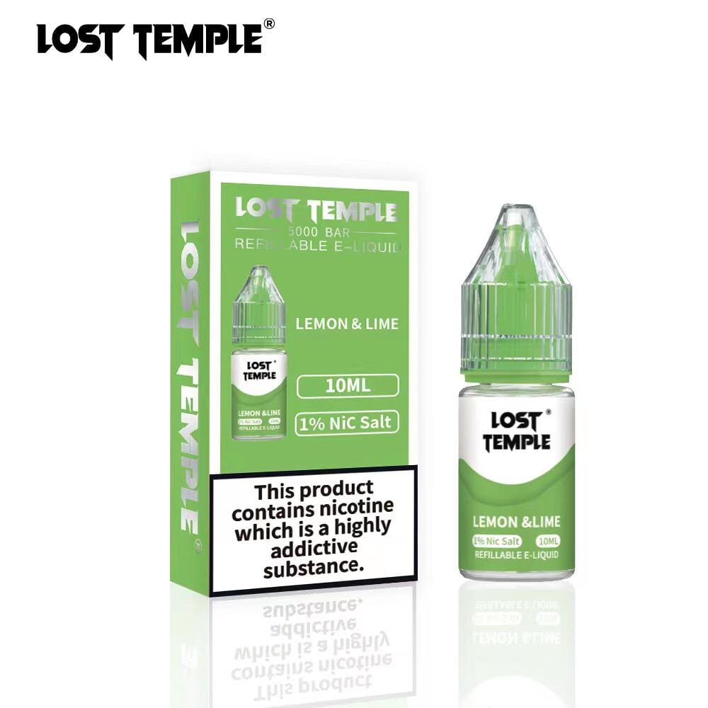 Buy Bulk Lost Temple Nic Salts 10ml - Box of 10 - Vape Wholesale Mcr