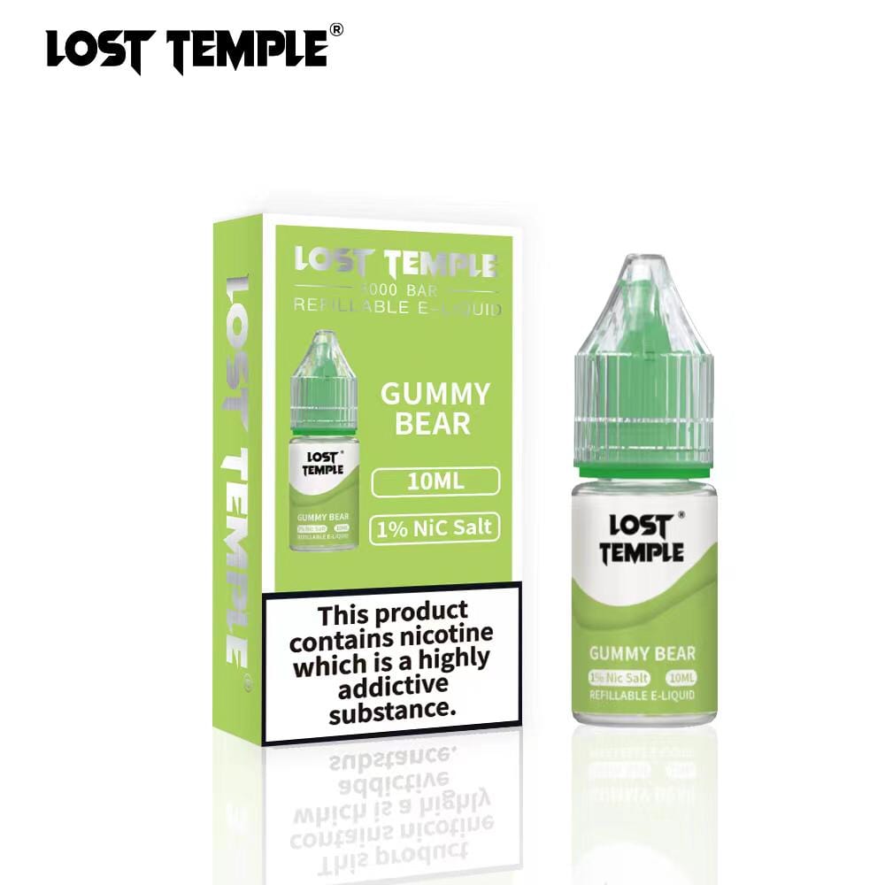 Buy Bulk Lost Temple Nic Salts 10ml - Box of 10 - Vape Wholesale Mcr