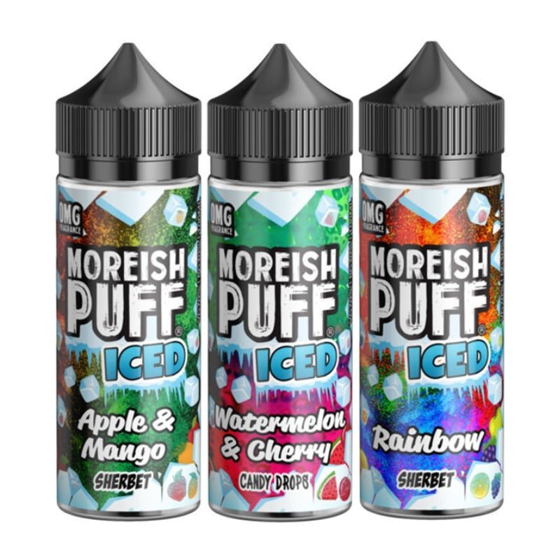 Buy Bulk Moreish Puff Iced 100ML Shortfill - Vape Wholesale Mcr
